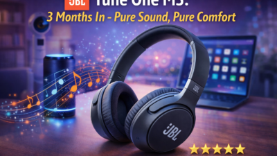 JBL Tune One M3 headphones showing design, comfort, and sound quality