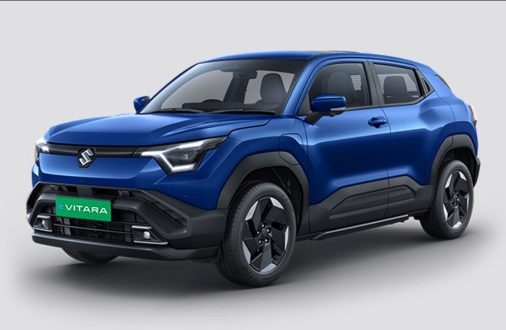 Maruti Suzuki e Vitara electric vehicle 2026 showcasing design and features