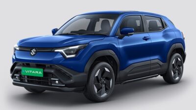 Maruti Suzuki e Vitara electric vehicle 2026 showcasing design and features