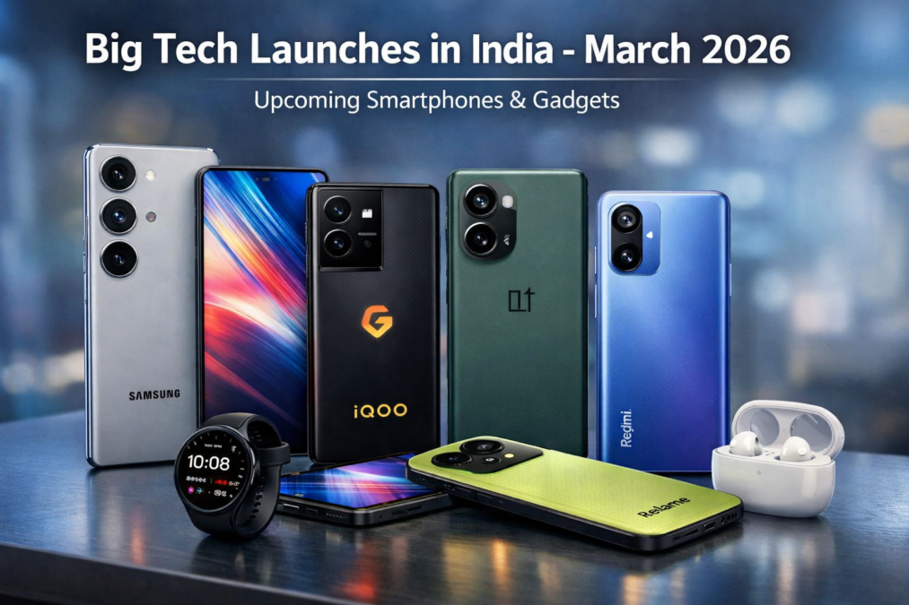 Upcoming smartphone and gadget launches in India March 2026