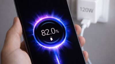 smartphone using 120W ultra-fast charging in 2026